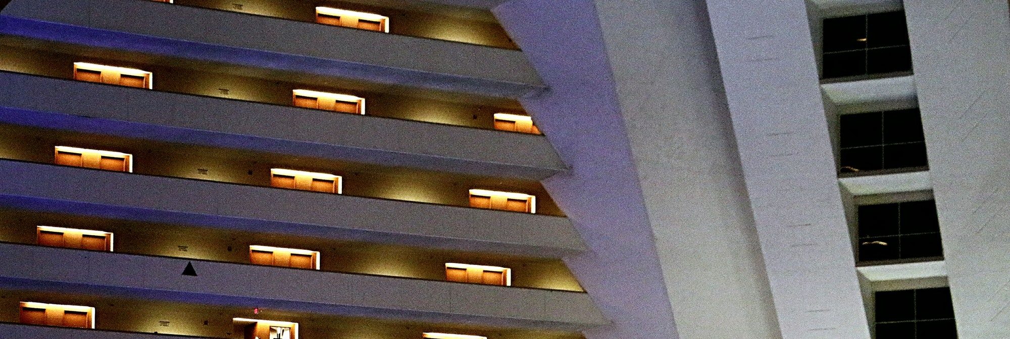 Interesting Architecture of Luxor hotel in Las Vegas.